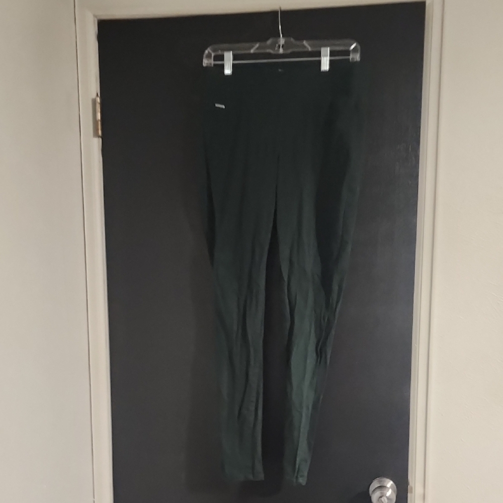 Bundke Of 2 Nine West Dark Green And Rust Pants
